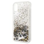 Karl Lagerfeld KLHCPXROGO iPhone X/Xs black & gold hard case Glitter - imagine 3