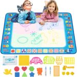 Extralink Water Drawing Mat, Large Sensory Board for Painting and Drawing 120x73