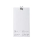 3MK All-Safe Sell Label SilverProtectPackaged in sets of 5, the price is for 1 piece