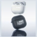 Case Skinarma Kinzoku for AirPods 4 black - imagine 4