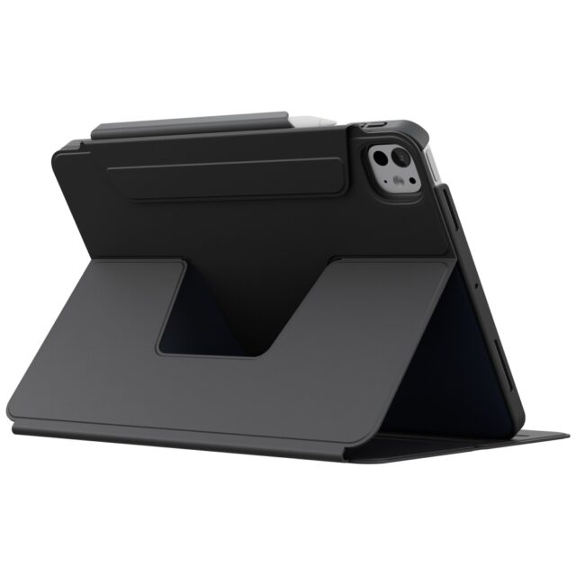 Case UNIQ Rovus Snapmount Magnetic 360 Rotating Detachable for iPad Pro 11" M4 (2024) black - imagine 6