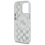 Karl Lagerfeld KLHMP16LHMCKMHT iPhone 16 Pro 6.3" transparent IML Monogram Karl&Choupet - imagine 7