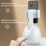 USAMS Phone Mount with Face Tracking white ZB239GPQ01 (US-ZB239) - imagine 6