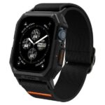 Spigen Lite Fit PRO Apple Watch 4/5/6/7/ 8/9/SE/SE 3 44/45mm matte black ACS07103 - imagine 8