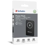 Verbatim Wireless Magnetic Power Bank `n` Go 15W 5000mAh black 32240 - imagine 6
