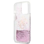 Guess GUHCP13XLG4GPI iPhone 13 Pro Max 6,7" pink hardcase 4G Big Liquid Glitter - imagine 7