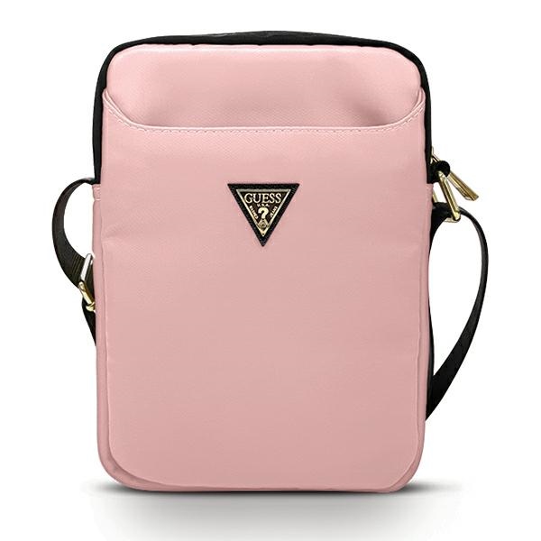 cps-62ea27a5c53c10f592cdeac22b08537a-2025-12-06-16-20-10 Guess Torba GUTB10NTMLLP 10" pink Nylon Triangle Logo - imagine 1