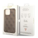 Guess GUHCP14XGF4GBR iPhone 14 Pro Max 6,7" brown hardcase 4G Charms Collection - imagine 7