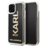 Karl Lagerfeld KLHCN58KAGBK iPhone 11Pro black Karl logo Glitter
