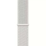 Pasek Apple Watch MX802AM/A 38/40/41mm Nike Sport Loop Summit biały/white - imagine 2