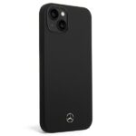 Mercedes MEHMP14SSILBK iPhone 14 / 15 / 13 6.1" Black Hardcase Silicone Line MagSafe - imagine 3