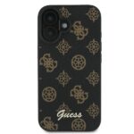 Guess GUHMP16MPGPYSK iPhone 16 Plus 6.7" black hardcase PU Peony Script MagSafe - imagine 3