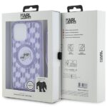 Karl Lagerfeld KLHMP15XHCKCKLCU iPhone 15 Pro Max 6.7" purple hardcase IML Crossbody Monogr - imagine 7