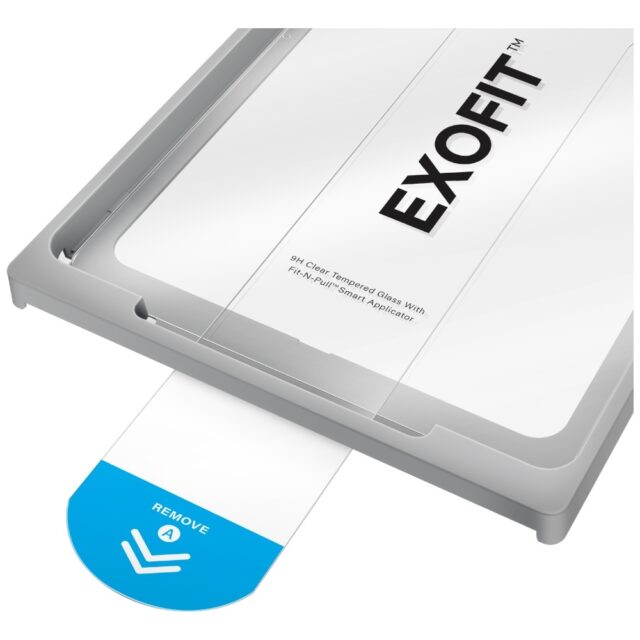 Tempered Glass UNIQ Optix Clear Exofit with Applicator for iPad 11" A16 (2025) / iPad 10.9" 10 gen. - imagine 4