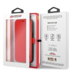 Ferrari FESAXFLBKP13SRE iPhone 13 mini 5,4" red book On Track Carbon Stripe - imagine 7