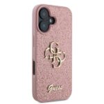 Guess GUHCP16MHG4SGP iPhone 16 Plus 6.7" pink hardcase Fixed Glitter Big 4G - imagine 4