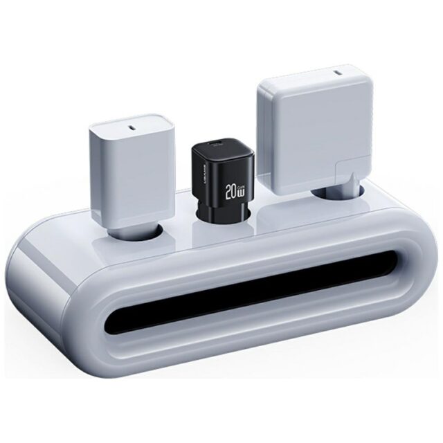 Wall Charger USAMS JO Series CC260 20W USB-C + 1m USB-C/USB-C Cable White - imagine 8