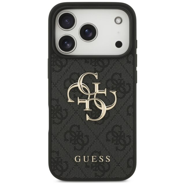 Case Guess 4G Big Logo for iPhone 17 Pro black - imagine 3