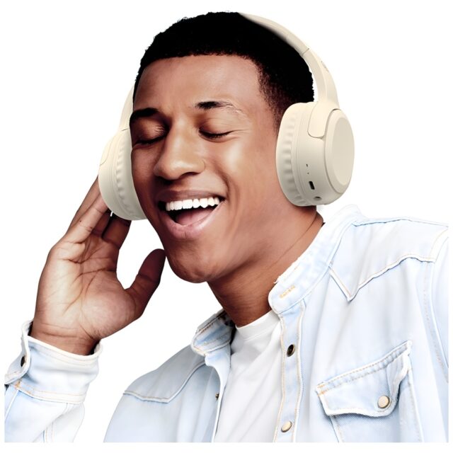 USAMS Bluetooth 5.3 On-Ear HeadphonesYun Series Beige TDLYEJYX02 (USAMS-YG23) - imagine 9