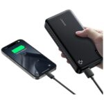 USAMS PB83 Power Bank 2xUSB-A 1xUSB-C 20000mAh black - imagine 3