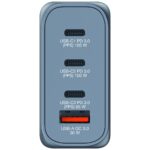 Verbatim GaN 100W Wall Charger 3xUSB-C/USB-A + EU/UK/US Adapter GNC-100 32202 - imagine 3