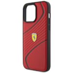 Ferrari FEHCP15XPTWR iPhone 15 Pro Max 6.7" red hardcase Twist Metal Logo - imagine 6