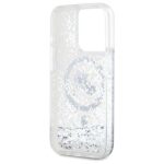 Karl Lagerfeld KLHMP15XLGKCSGH iPhone15 Pro Max 6.7" hardcase transparent Liquid Glitter Karl&Choupe - imagine 7