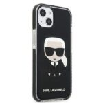Karl Lagerfeld KLHCP13MTPEIKK iPhone 13 / 14 / 15 6,1" hardcase black Iconik Karl - imagine 4