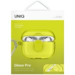 Case UNIQ Glase Pro for AirPods Pro 2     Lock Case yellow - imagine 2