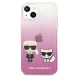 Karl Lagerfeld KLHCP13SCKTRP iPhone 13 mini 5,4" hardcase pink Karl & Choupette - imagine 3