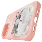 Nimmy case iPhone 15 Pro 6.1"            pink Big Eyed Pet 2.0 Cat - imagine 6