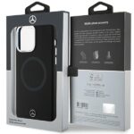 Mercedes MEHMP15L23SCMK iPhone 15 Pro 6.1" Black Hardcase Silicone Bicolor MagSafe - imagine 8