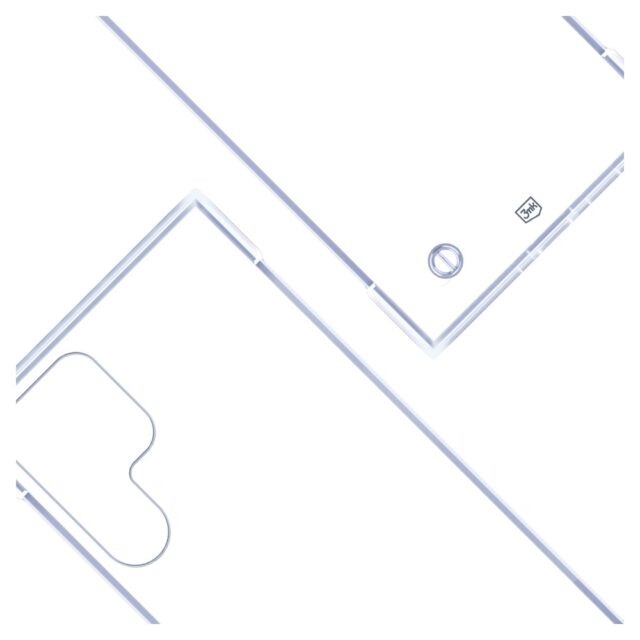 3MK Just20g Clear Case for Samsung Galaxy S22 Ultra 5G - imagine 5