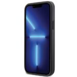 Guess GUHCP12MP4TDSCPK iPhone 12 / 12 Pro 6.1" black hardcase Crossbody 4G Metal Logo - imagine 5