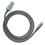 Kabel Ventev 1.2M USB-A/USB-Csrebrny/silver 29406 - imagine 2