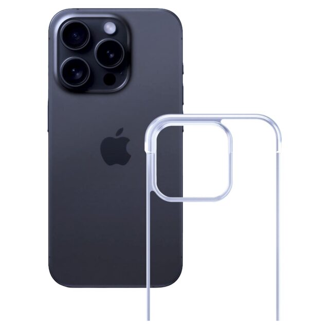 3MK Just20g Clear Case for iPhone 16 Pro - imagine 3