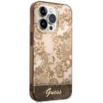 Guess GUHCP14LHGPLHC iPhone 14 Pro 6,1" ochre hardcase Porcelain Collection - imagine 4