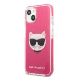Karl Lagerfeld KLHCP13STPECPI iPhone 13 mini 5,4" hardcase fuschia Choupette Head - imagine 2