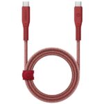 ENERGEA Flow USB-C to USB-C Cable 1.5m Red 240W 5A PD Fast Charge