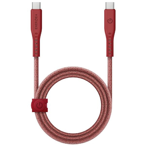 cps-63ec2e51b323a3fe1a5567fda1dc4bbc-2025-12-06-02-02-58 ENERGEA Flow USB-C to USB-C Cable 1.5m Red 240W 5A PD Fast Charge - imagine 1