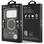BMW M IML Metal Buttons & Logo MagSafe Case for iPhone 17 Pro Black / Blue - imagine 8
