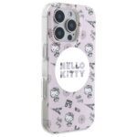 Hello Kitty HKHMP16XHAOPP iPhone 16 Pro Max 6,9" pink hardcase IML All Over Paris Magsafe - imagine 4