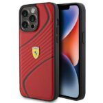 Ferrari FEHCP15XPTWR iPhone 15 Pro Max 6.7" red hardcase Twist Metal Logo