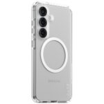 CARE by PanzerGlass Flagship Urban Combat White QI Case for Samsung Galaxy S25 Transparent - imagine 2