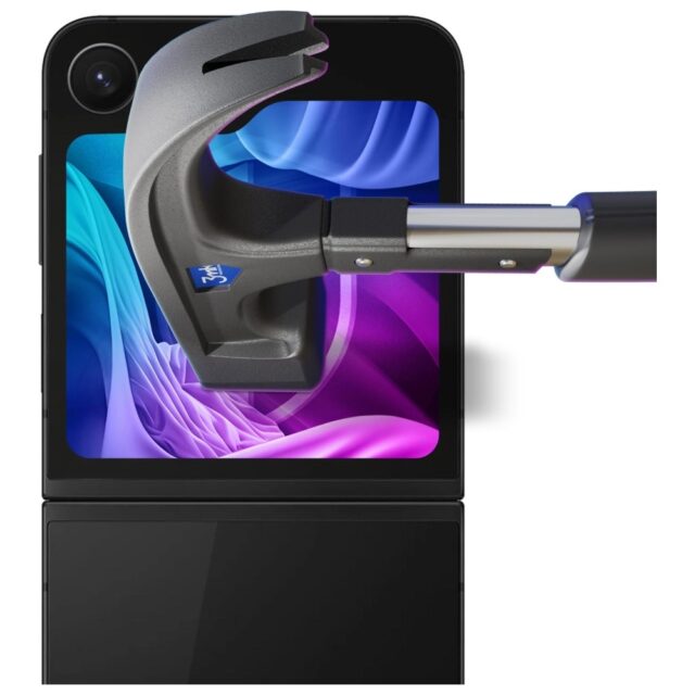 Matte Protective Film 3MK Silky Matt Pro for Samsung Galaxy Z Flip6 / Z Flip7 FE - imagine 2