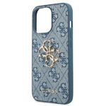 Guess GUHCP13X4GMGBL iPhone 13 Pro Max 6,7" blue hardcase 4G Big Metal Logo - imagine 6