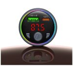 Car charger USAMS CC328 30W 1xUSB-A 1xUSB-C Bluetooth FM tarnish - imagine 2