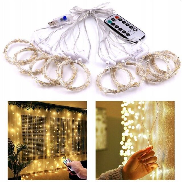 Extralink LED Curtain, 3x3 + Remote Control - imagine 3