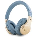Guess Bluetooth on-ear headphones GUBH604GEMB blue 4G Script