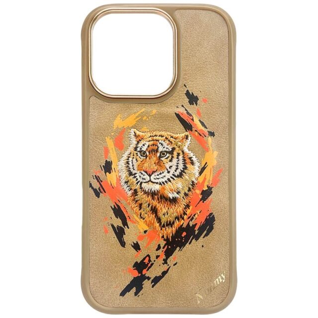 Nimmy Tiger MagSafe case for iPhone 16 Pro light brown - imagine 4